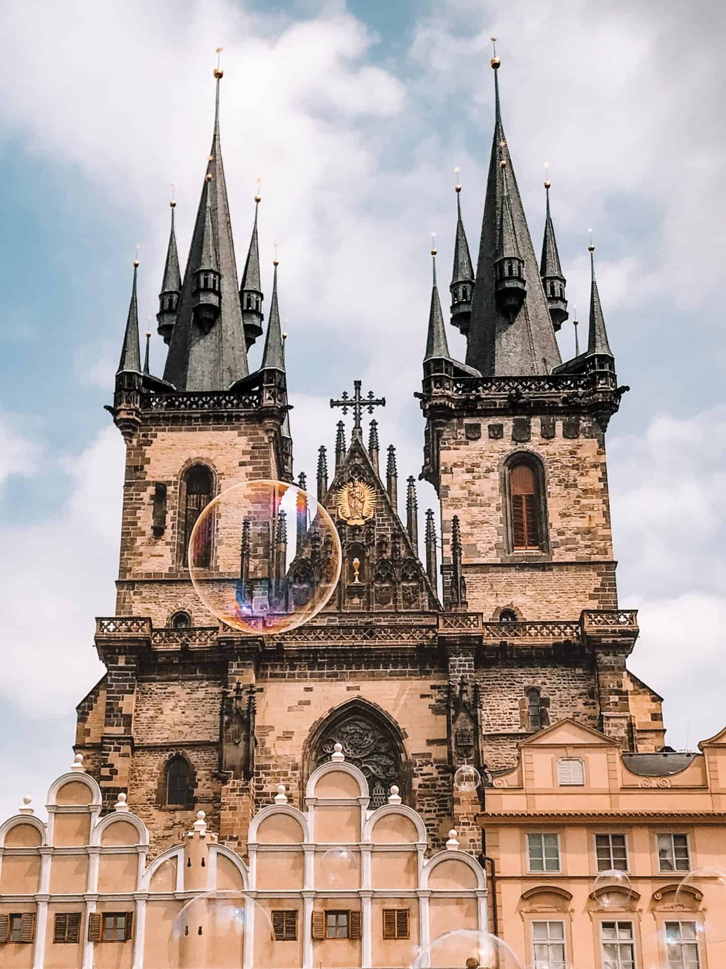 The Church of Our Lady before Tyn is a must-see on your 4 days in Prague itinerary.