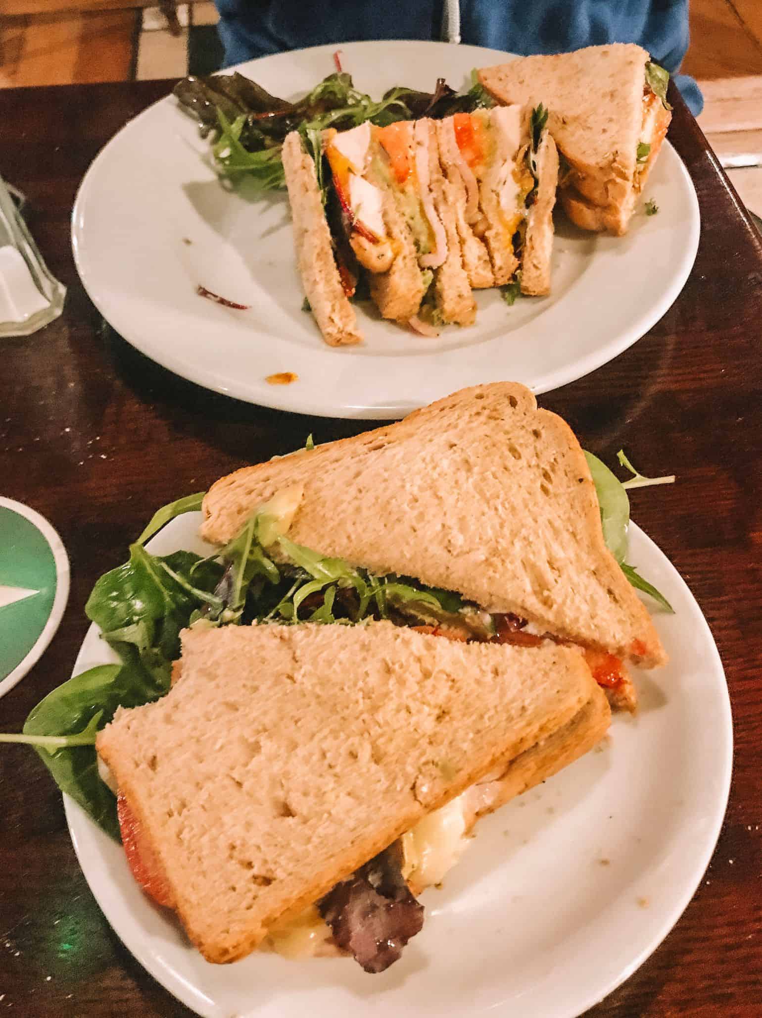 Sandwiches from O'Neills pub are a must-add to your 4 days in Dublin itinerary. 