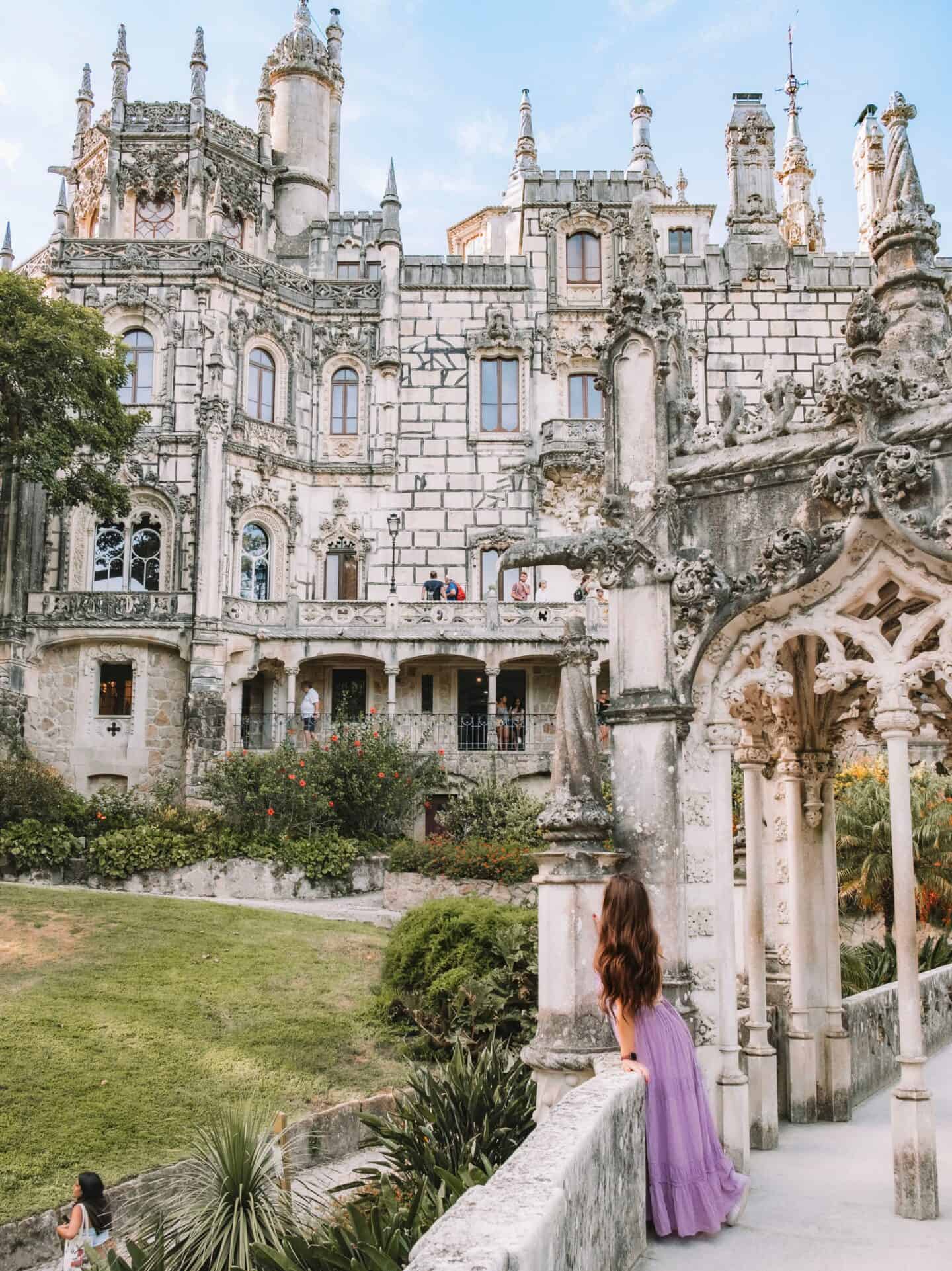 Me in front of the Quinta da Regaleira. A visit here is a must when spending 5 days in Lisbon. 