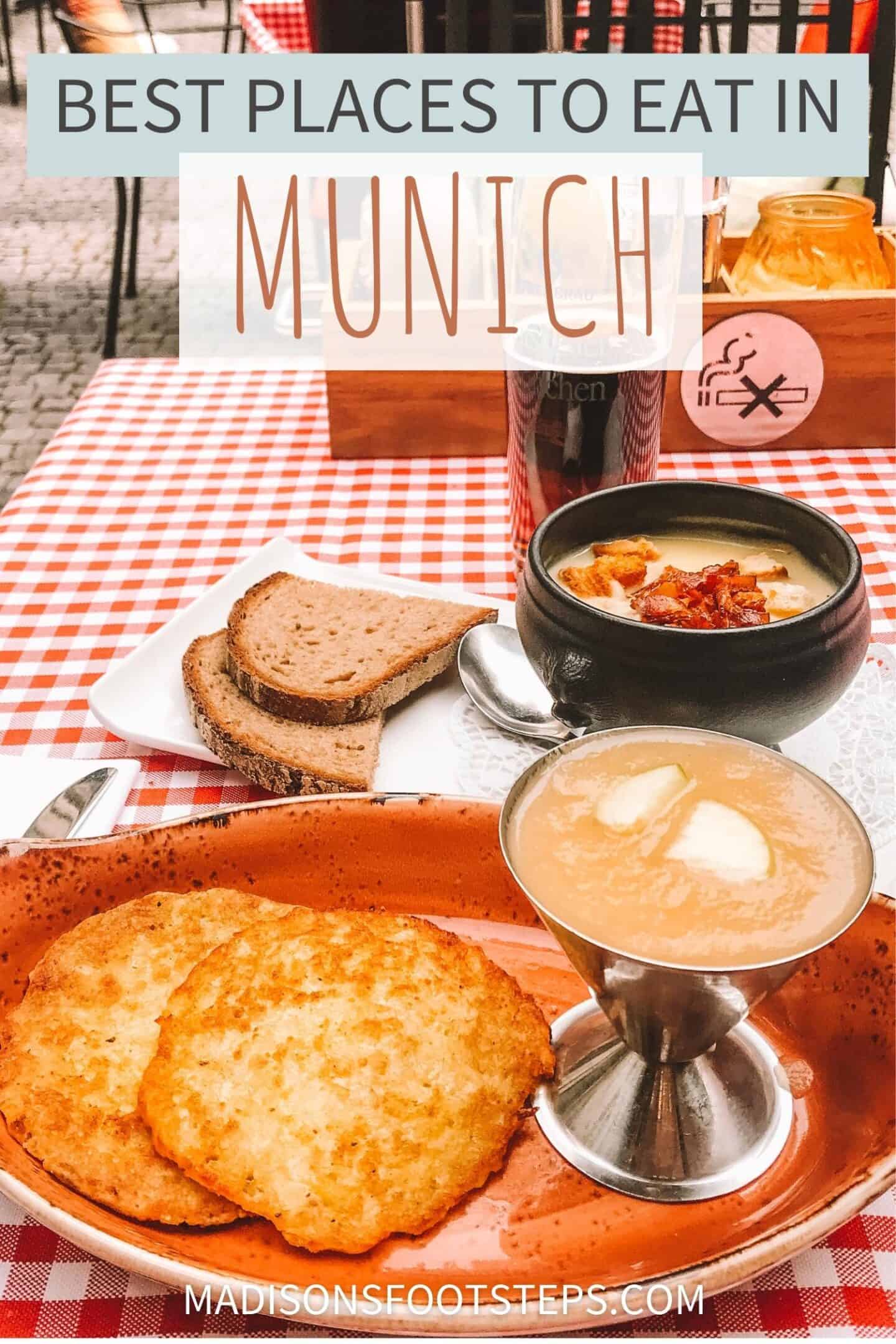 The best Bavarian restaurants in Munich pin