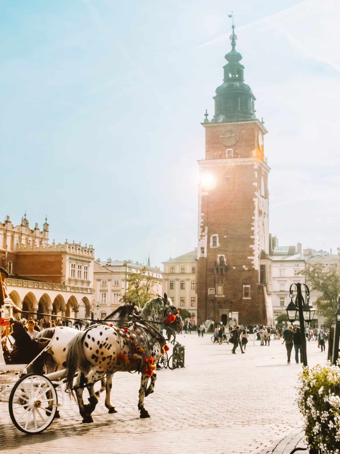 The Town Hall Tower in Krakow