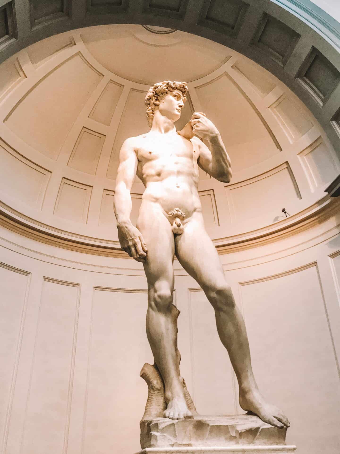 Michelangelo's David – a prime Florence Instagram spot