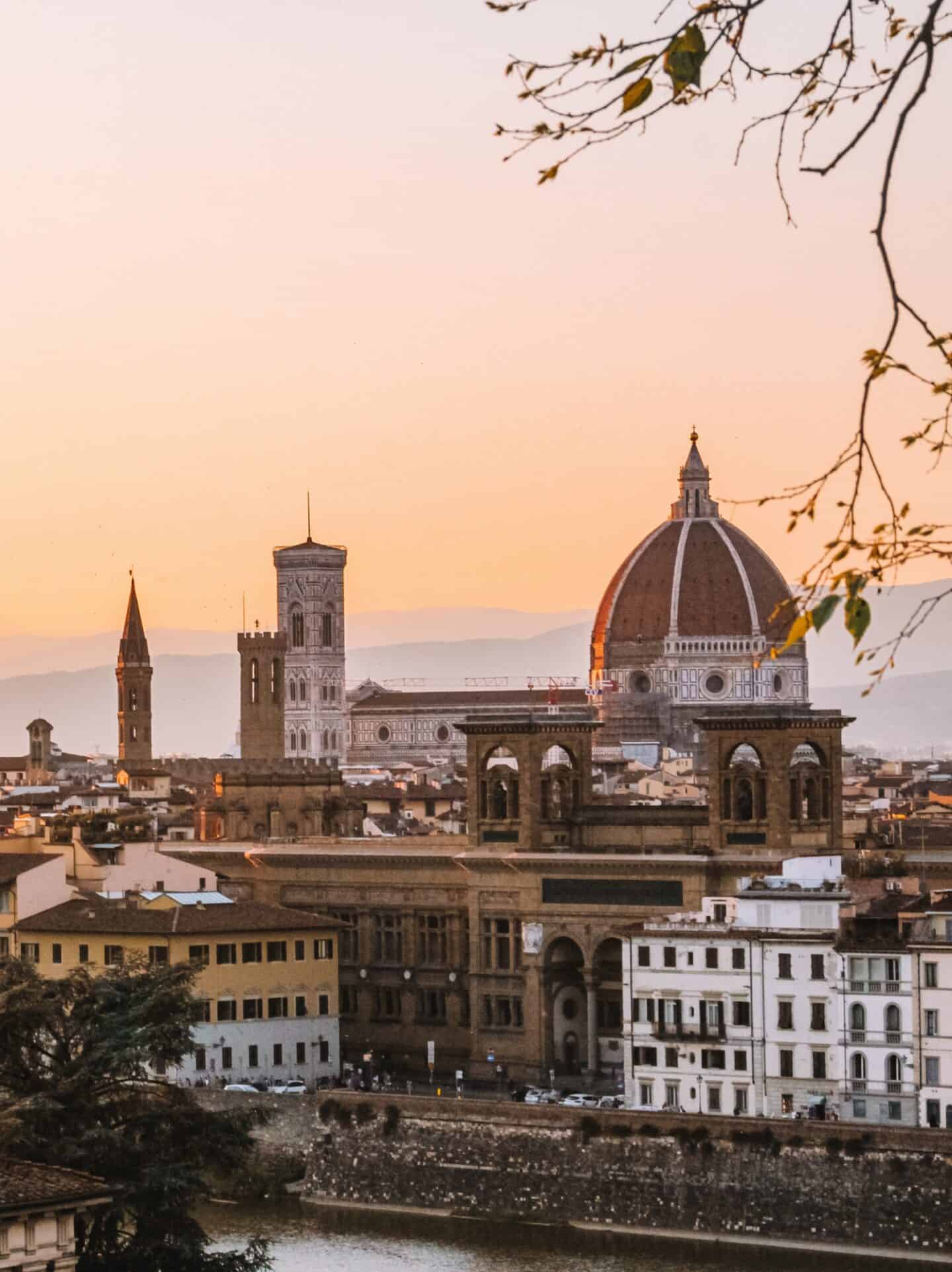 Some of the best Duomo views from Piazzale Michelangelo 
