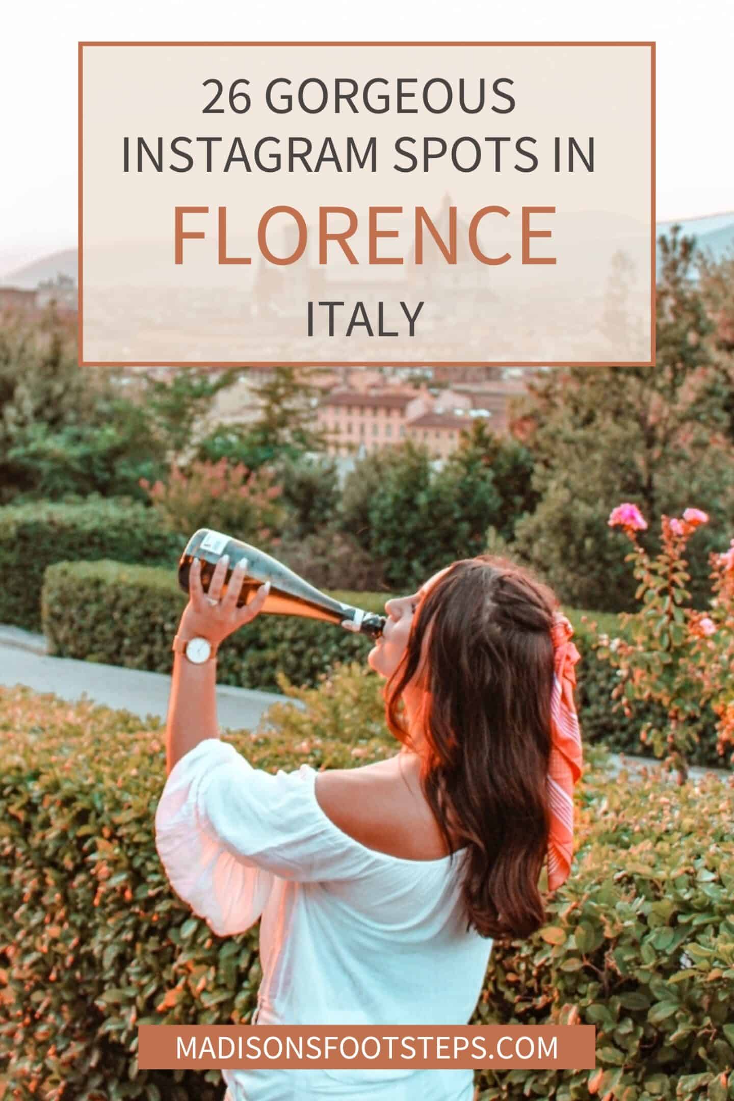 Florence Instagram spots pin