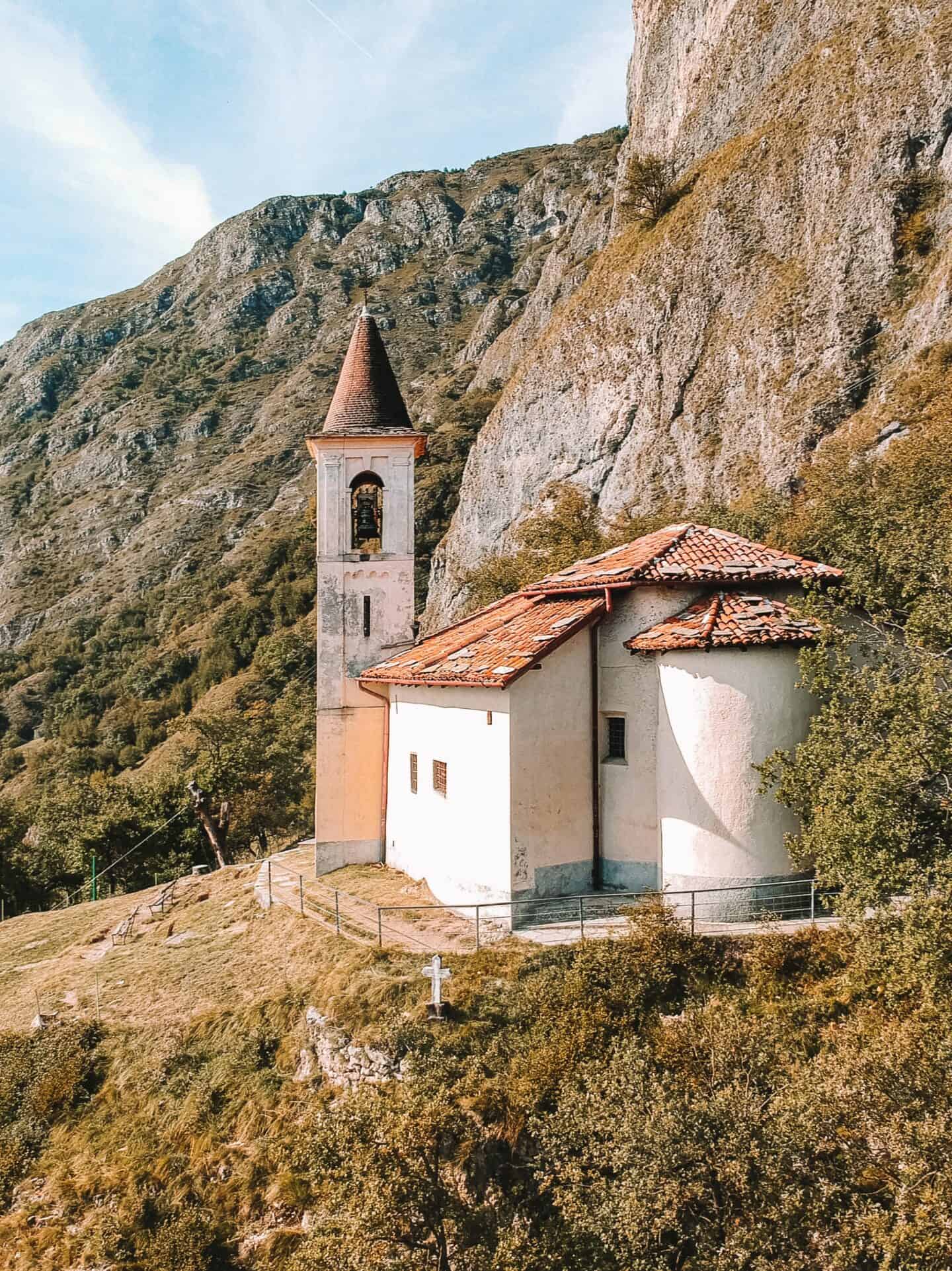 San Martino Church in Lake Como