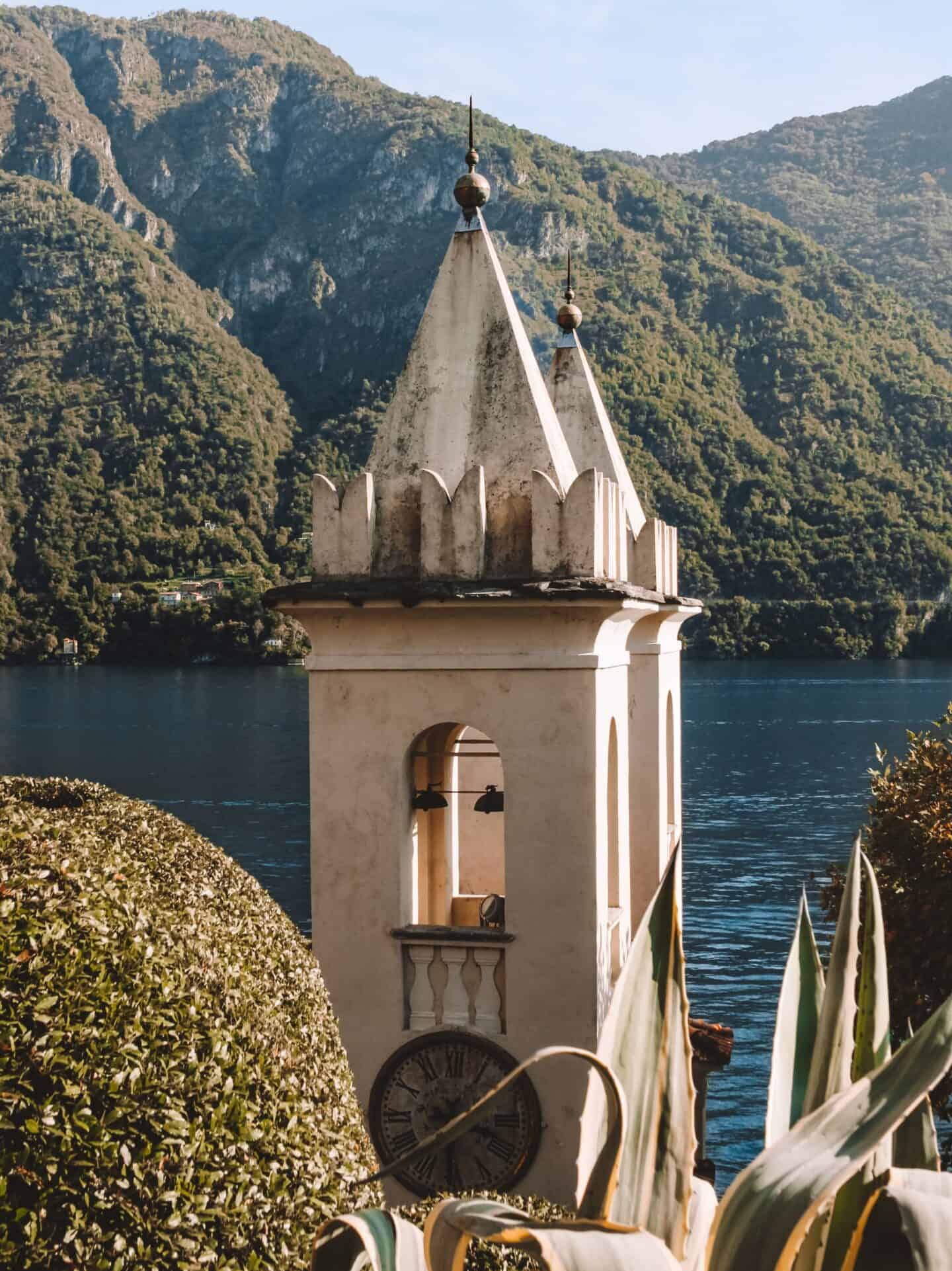 Villa Balbianello in Lake Como in October