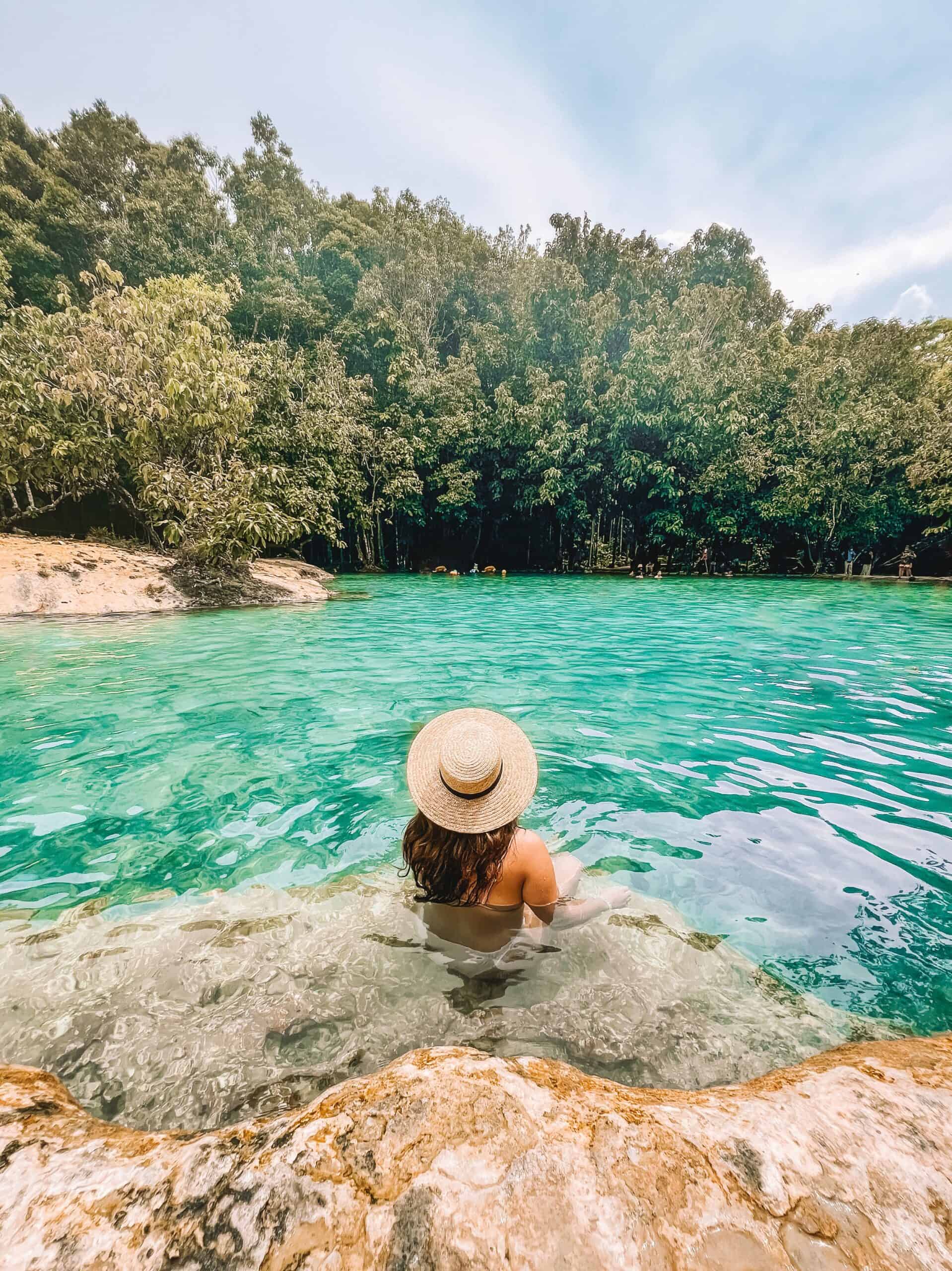 The Emerald Pool in Krabi. 