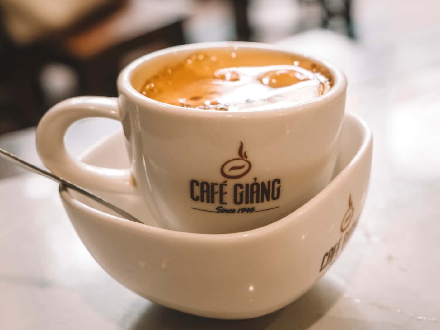 The oldest egg coffee cafe in Hanoi – Cafe Giang 