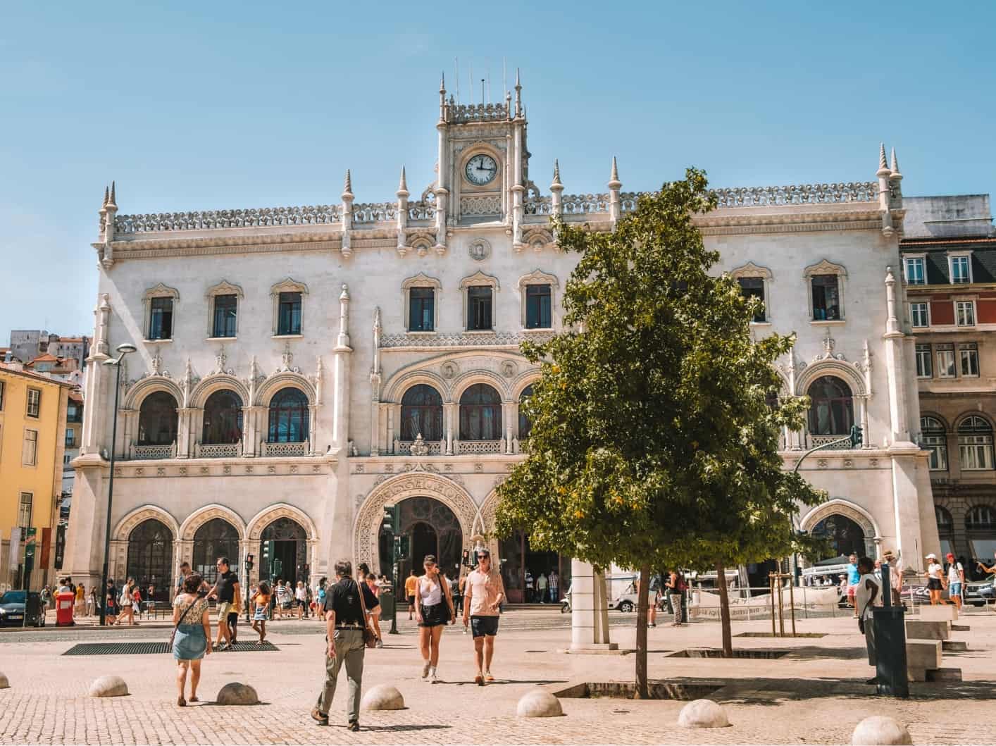 Rossio Station—Lisbon's main train station which happens to be beautiful and very old. 