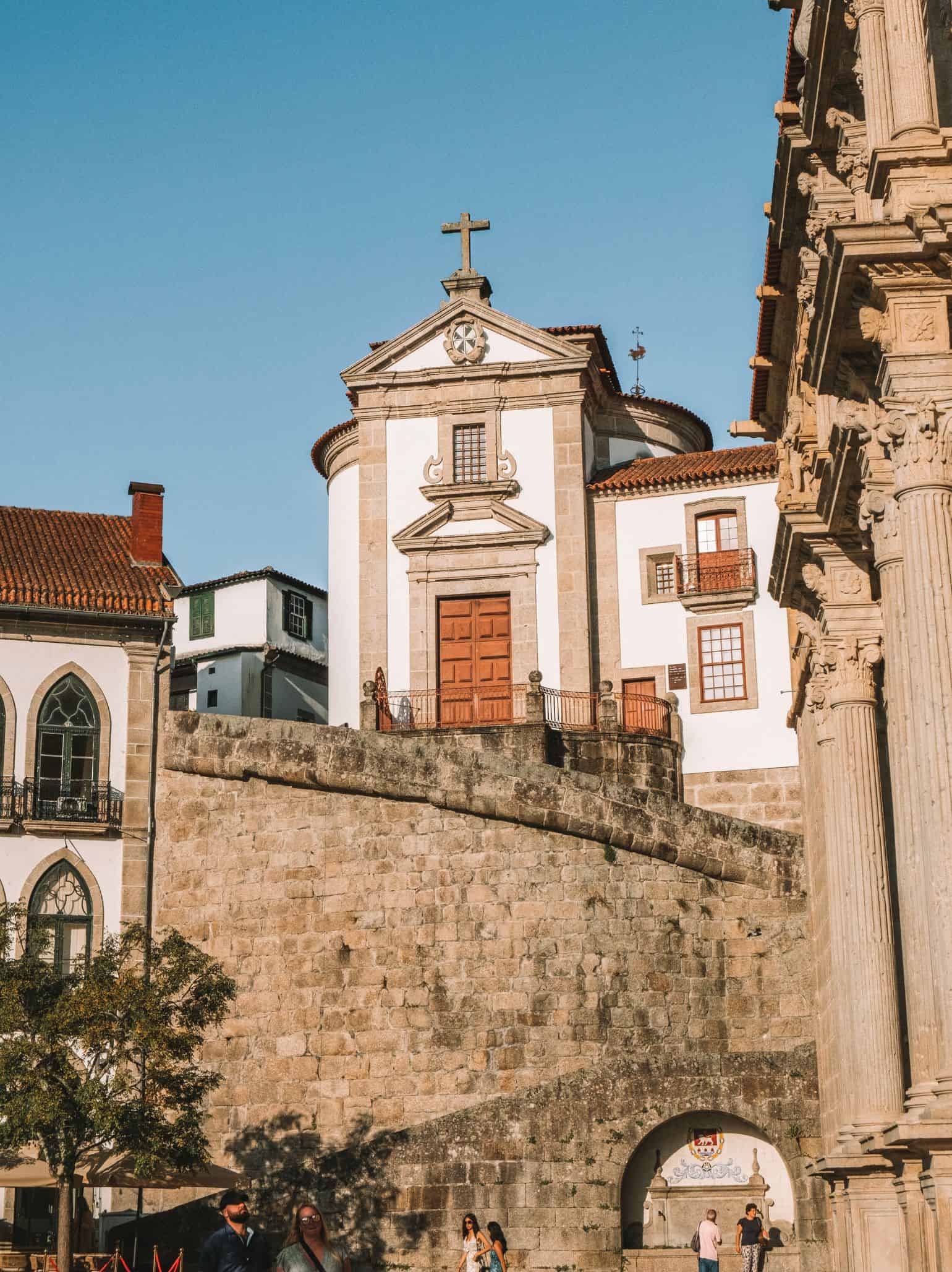 The Igreja de São Gonçalo in Amarante, Portugal. 
