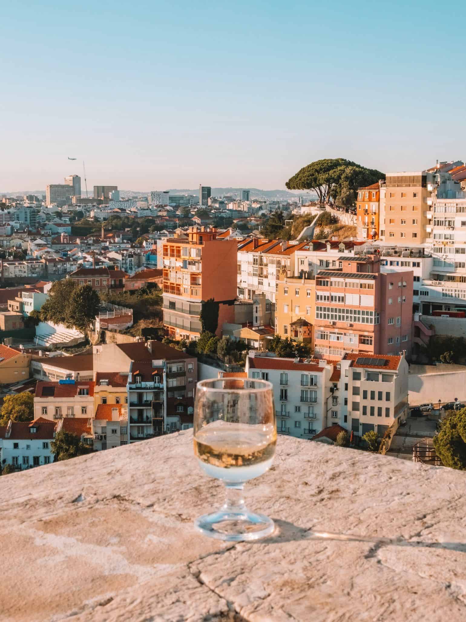 Views from The Church of our Lady of Grace, a hidden gem in Lisbon. Is Lisbon worth visiting? The viewpoints say yes! 